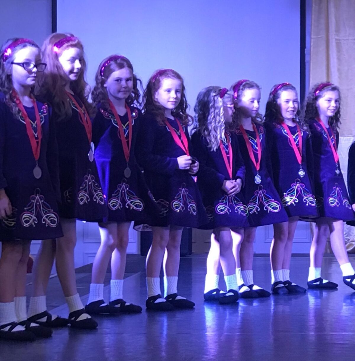 Irish Dancing Mary Queen of Peace Primary School, Glenravel